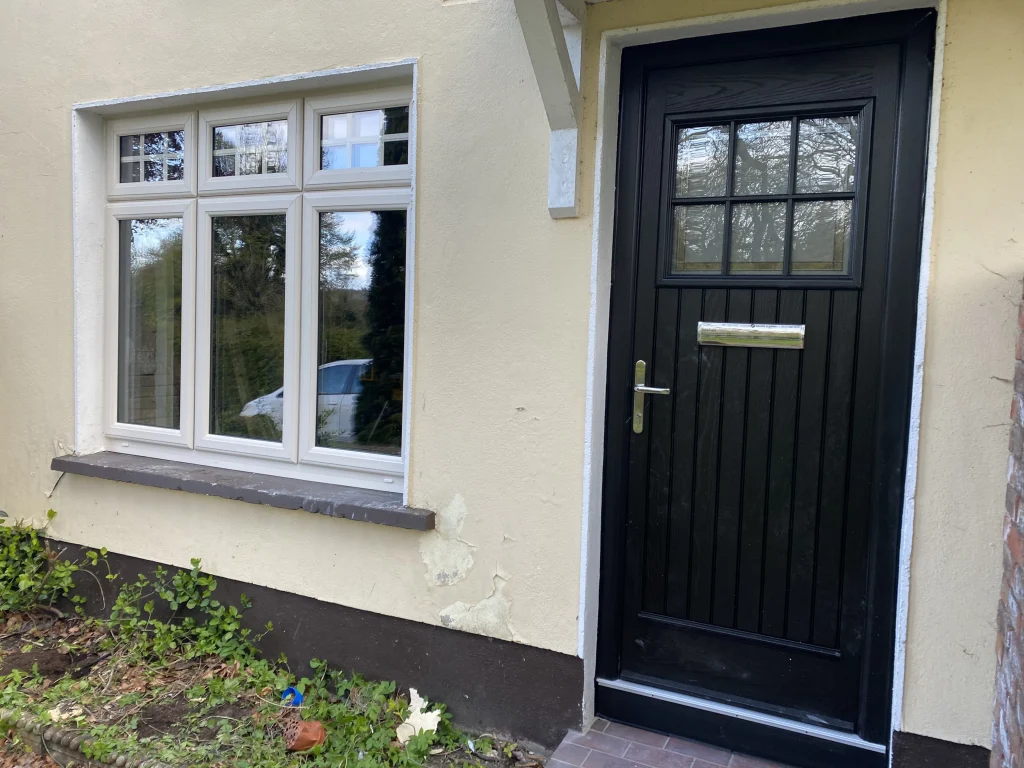 Back door with garden access
