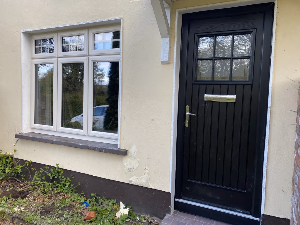 Back door with garden access
